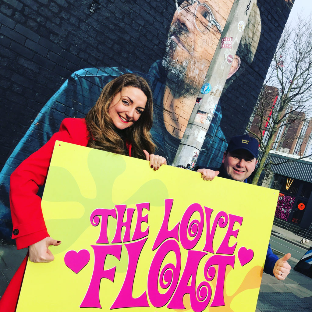 Sugar PR launches the Love Float PR campaign in Liverpool 